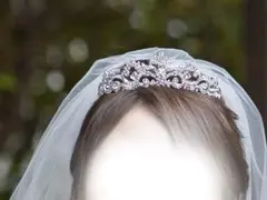 ウエディング用　ティアラ