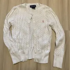 Ralph Lauren☆ホワイトカーディガン 6サイズ
