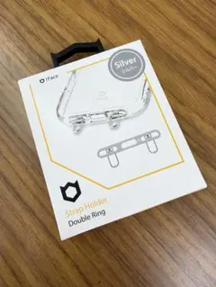 iFace ストラップホルダー　シルバー