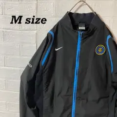 ナイキ×インテル　　刺繍ロゴナイロンジャケット