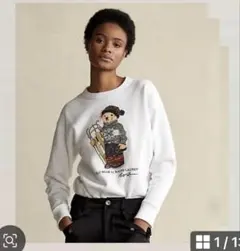 【雑誌掲載✨芸能人多数着用】ポロラルフローレン ポロベア スウェット M