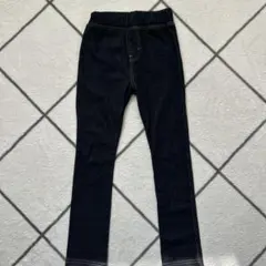 キッズデニム風パンツ ダークブルー