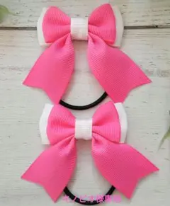 専用　グログランリボン　キッズヘアゴム　ハンドメイド　子供　MEI