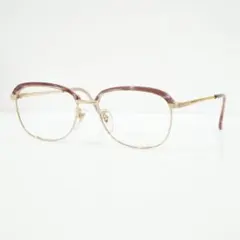 【メガネ】メタル　Sei Carina Vintage【0022】 メガネ】メタル Sei Carina Vintage【0022】の通販 by スッキリ生活