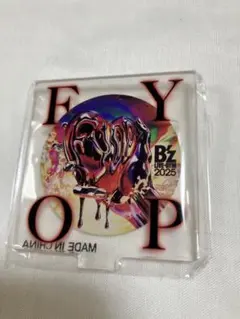B'z FYOPガチャ　ロゴアクリルスタンドのサムネイル