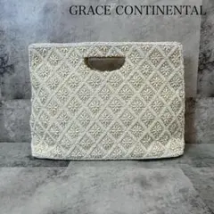 GRACE CONTINENTAL 2way ビジュー バッグ RG257
