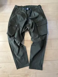 ワークマン　FLAME TECH アウトドアワークパンツ LLサイズ オリーブ