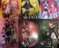 ウマ娘クリアファイル6枚セット