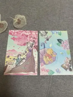 ディズニーイラスト・ポストカード