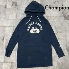 Champion スウェットパーカー カレッジロゴ フットボールチーム