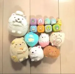 すみっコぐらし マスコット 16点セット