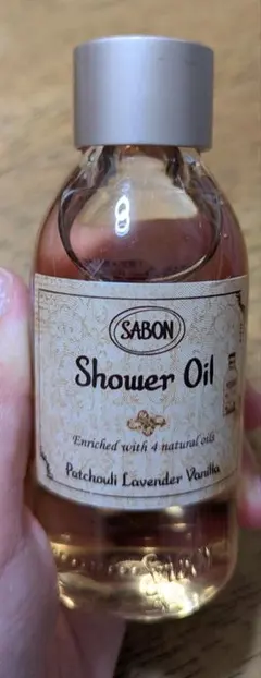 【未使用】SABON Shower Oil パチュリラベンダーバニラのサムネイル