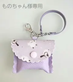 ★ものちゃん様専用★GPSケース まあるいしまえながパープル / 合皮パープル