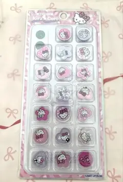ハローキティ　キラコロ　おはじきシール