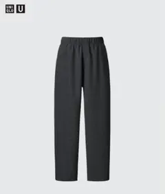 UNIQLO U ブラッシュドジャージーパンツ/ダークグレー/サイズM/