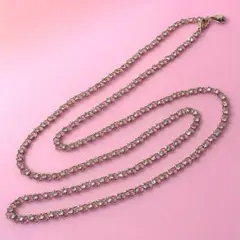 ♡USED♡ クリスタルストーン付きロングネックレス