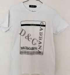 D&G DOLCE&GABBANA Tシャツ ホワイト Mサイズのサムネイル