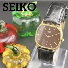 70s Vintage Seiko シャリオ ブラックギョーシェ文字盤 タンク - メルカリ