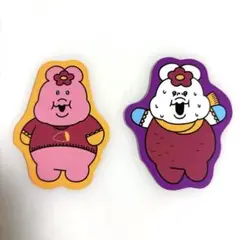 スシロー んぽちゃむ おいも お芋 ピック 2枚セットꯁꯧ