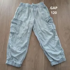 Gap Kids デニム　カーゴパンツ　120（S）のサムネイル