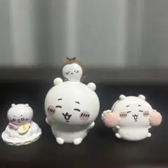ちいかわ ミニフィギュア・クリップ　3点セット