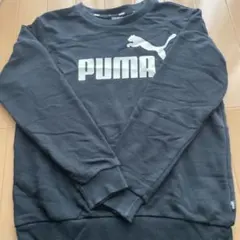 PUMA ブラック トレーナー 150サイズ
