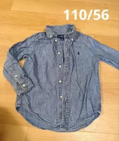 Polo　ラルフローレン　デニム　シャツ　110　デニムシャツ　春