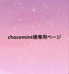 chocomint様専用