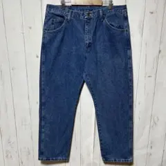 ラングラー ジーンズ コットン デニム パンツ ビッグサイズ W38 L29