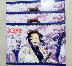 【鬼滅の刃】　胡蝶しのぶ　 A3ランチョンマットケース2枚