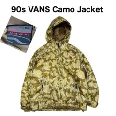 90s vans カモフラージュ ナイロンジャケット リフレクター y2k