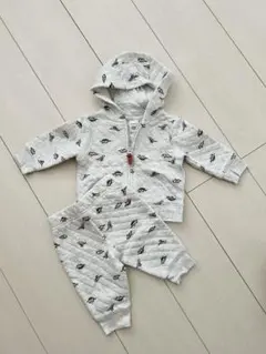 【新品未使用】carter's 恐竜柄 トレーナー・パンツセット 3m