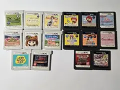 【16本セット】DS/3DSソフト 箱なし・データ削除済み・動作確認済み