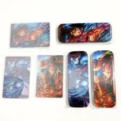 鬼滅の刃 無限城編 WEBSHOPくじ クリアカード ロング缶バッジ 6点