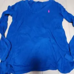 RALPH LAUREN SPORT Vネック長袖Tシャツ S