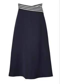 TWILL SKIRT BD1111-3Hー13 ネイビー