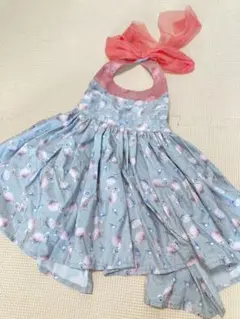 MARL マールマール エプロン　フラミンゴ　お食事エプロン　スタイ