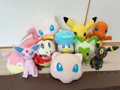 ポケモン　ぬいぐるみ　まとめ売り　11体 ホゲータ ニャオハ クワッス ミュウ