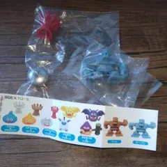 ドラゴンクエスト　重ねてスライム 3個重ねてスライムタワー。「ドラゴンクエスト」のスライム