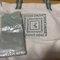 KINOKUNIYA トートバッグ＆ポーチ 2点セット