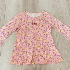 KNIT PLANNER 120cm 7分袖 カットソー キャンディ柄