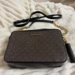 ad12 MICHAEL KORS MK マイケルコース 総柄 ショルダーバッグ - メルカリ
