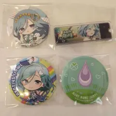 プロセカ　日野森雫　缶バッチ　４点セット