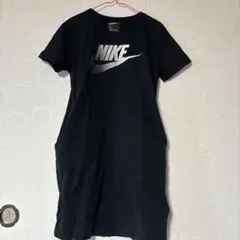 Nike 半袖ワンピース M 黒 140