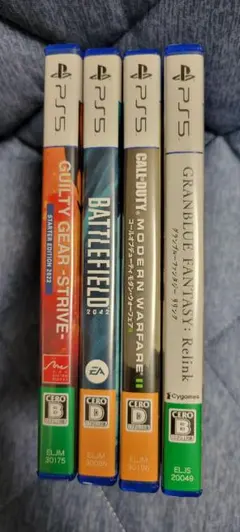 d*K様 PS5 ソフト4本セット