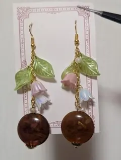 ハンドメイド ピアス