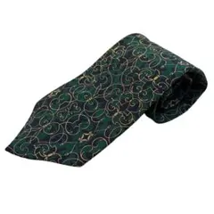 Christian Dior Monsieur 緑色 ネクタイ