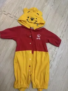 くまのプーさん フード付き着ぐるみ