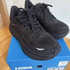 HOKA BONDI 9 26cm レギュラー ブラック　ホカのサムネイル