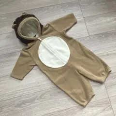 GAP 6-12mos ライオンジャンプスーツ アウター フリースロンパース